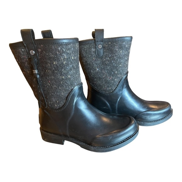 UGG Stephenson Rain Boot, Tweed Size 7 - Picture 1 of 10